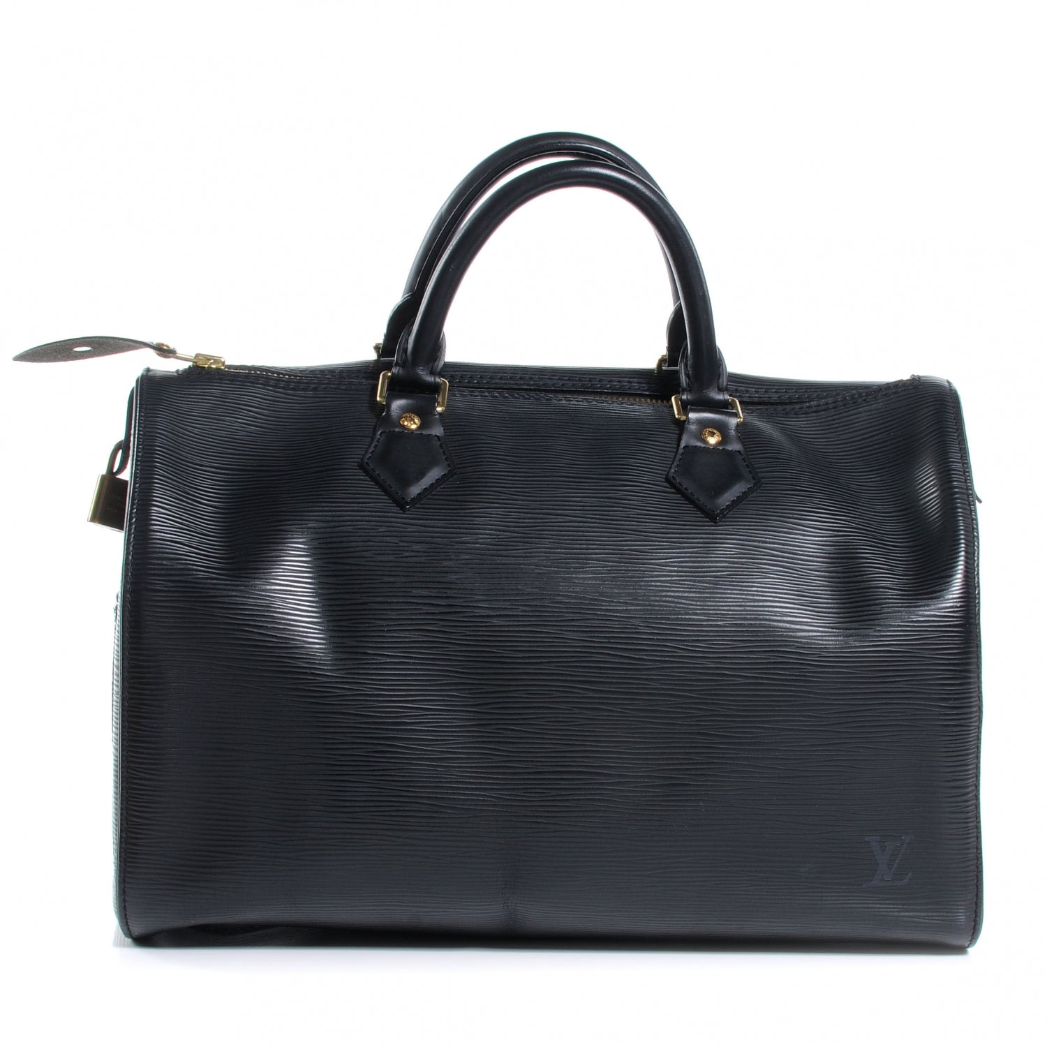 Louis Vuitton Epi Speedy 30 Black 1 of 7