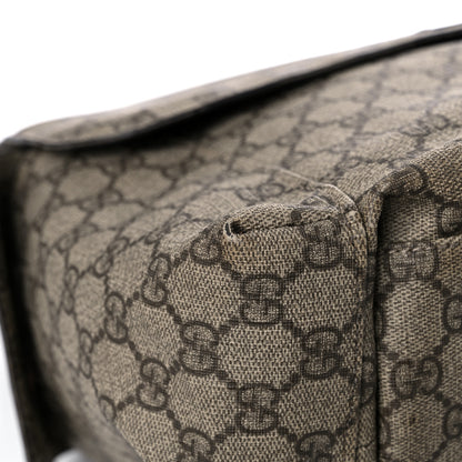 Gucci GG Plus Monogram Messenger Diaper Bag Dark Brown 10 of 32
