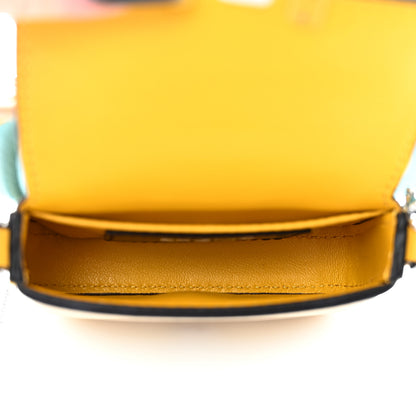 Fendi X FRGMT X POKEMON Nappa Pokemon Inlay Nano Maxi Buckle Baguette Charm Mimosa Multicolor 4 of 9