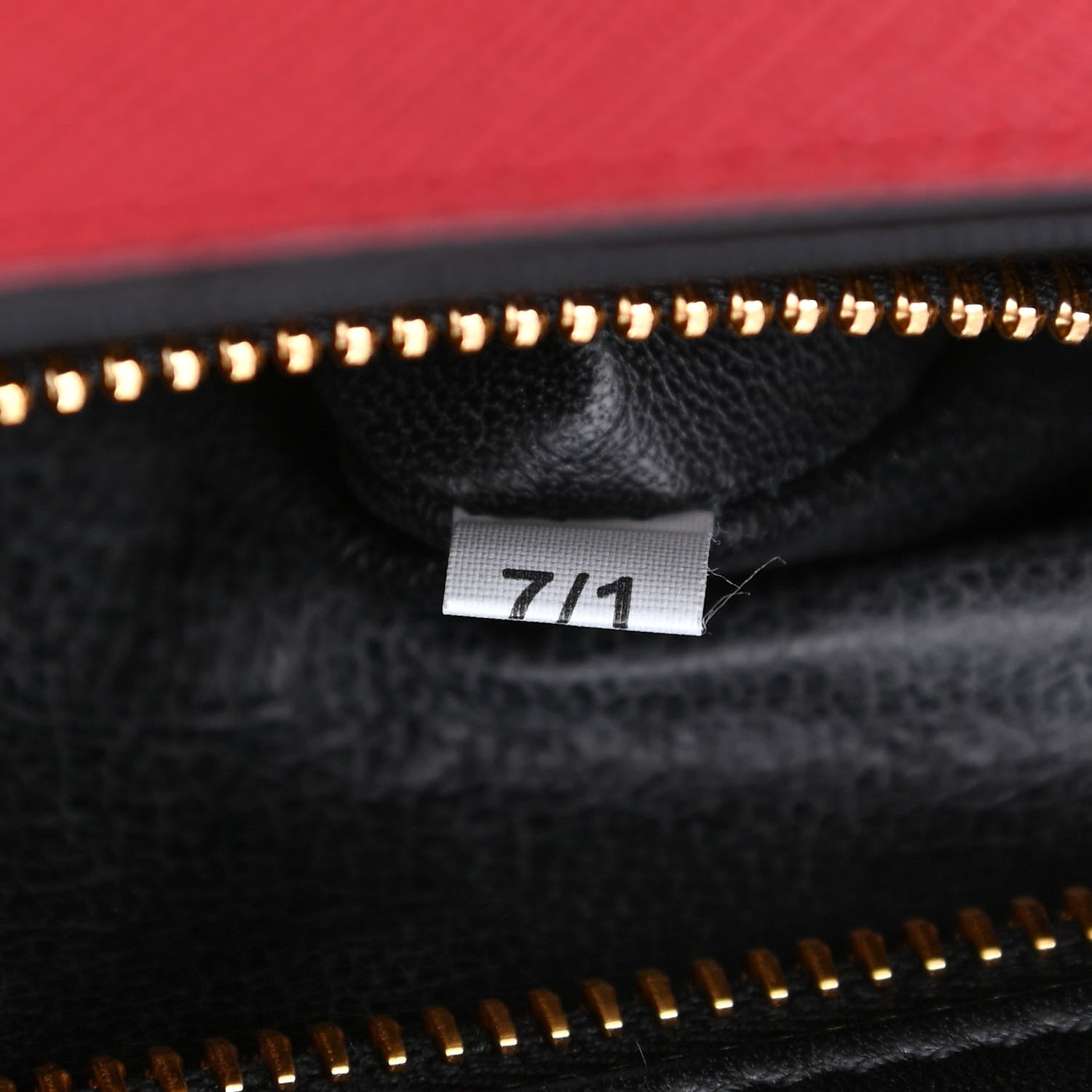 Prada Saffiano Lux Large Sidonie Top Handle Bag Fuoco 7 of 11