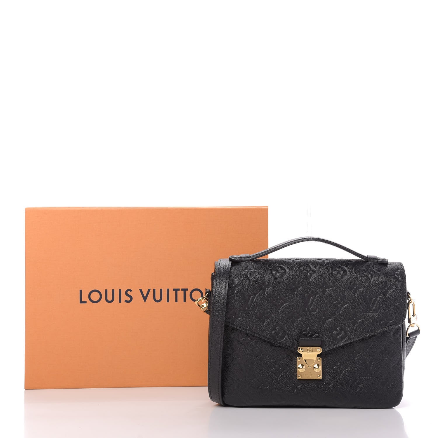 Louis Vuitton Empreinte Pochette Metis Black 10 of 10