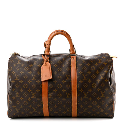 Louis Vuitton Monogram Keepall 50 1 of 14