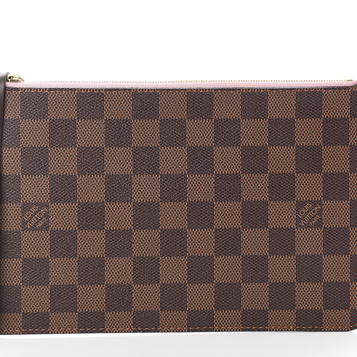 Louis Vuitton Damier Ebene Neverfull MM GM Pochette Rose Ballerine 6 of 6