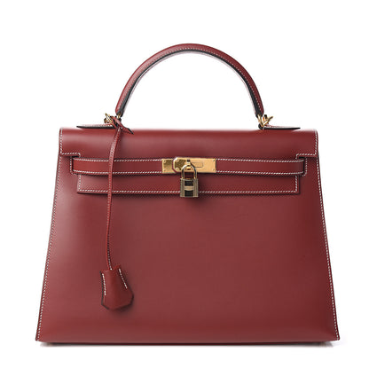 Hermes Chamonix Kelly Sellier 32 Rouge H 1 of 11