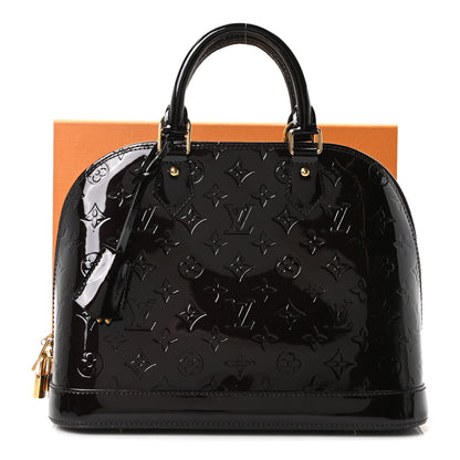 Louis Vuitton Vernis Alma PM Amarante 10 of 10