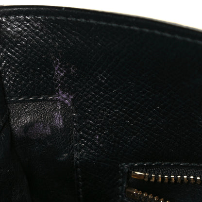 Salvatore Ferragamo Hammered Calfskin Vara Bow Chain Tote Black 16 of 23