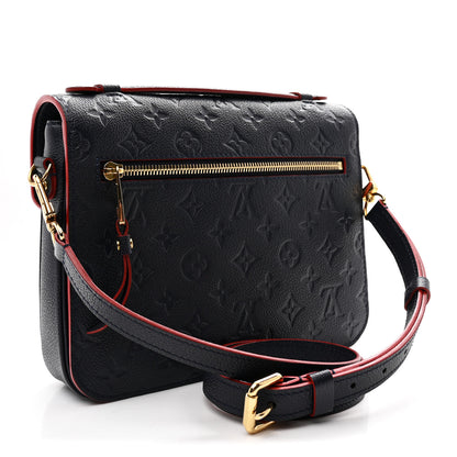 Louis Vuitton Empreinte Pochette Metis Marine Rouge 2 of 9