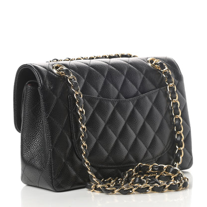 Chanel Caviar Quilted Small Double Flap Black 3 of 13