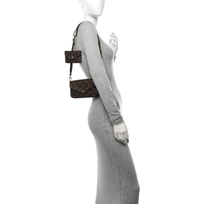 Louis Vuitton Monogram Felicie Strap & Go Kaki 3 of 10