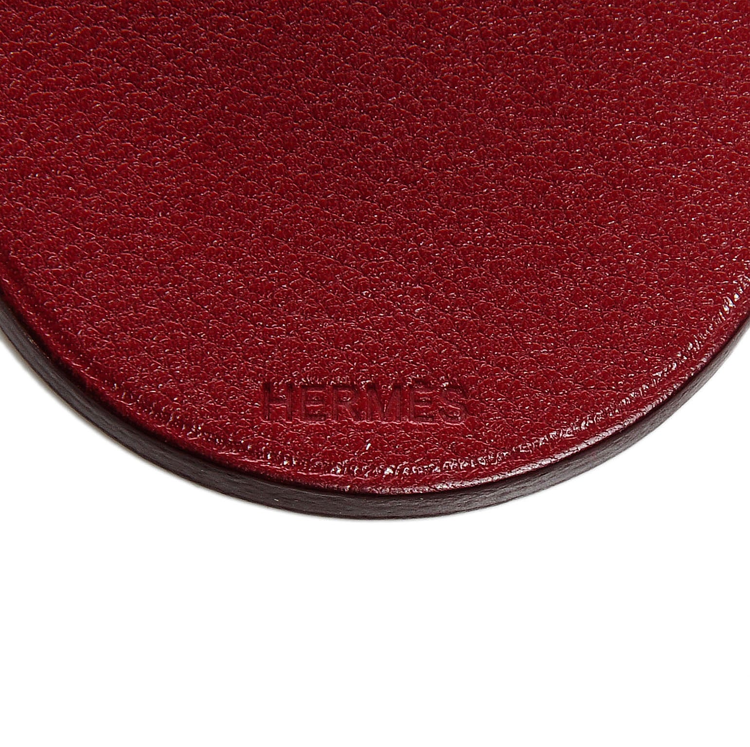 Hermes Swift Dog Key Chain Bag Charm Rouge H 3 of 4