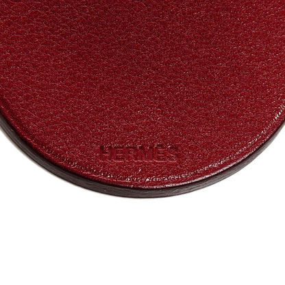 Hermes Swift Dog Key Chain Bag Charm Rouge H 3 of 4