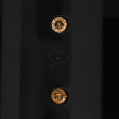 Chanel Resin CC Cuff Gold Black 4 of 4