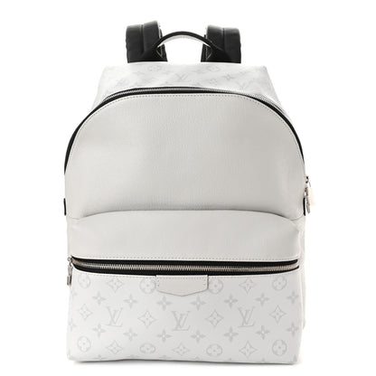 Louis Vuitton Taiga Monogram Discovery Backpack PM White 1 of 9