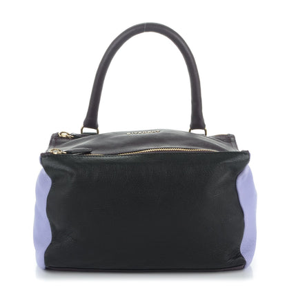 Givenchy Sugar Goatskin Small Colorblock Pandora Aubergine 1 of 8