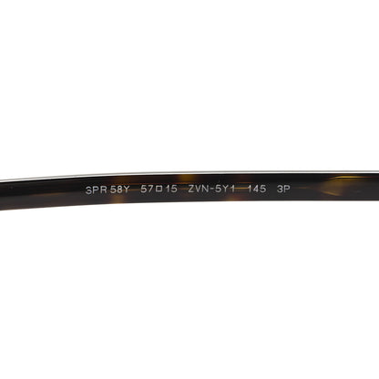 Prada Metal Logo Sunglasses SPR 58Y Gold Tortoise 6 of 7