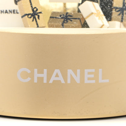 Chanel Glass CC Shopping Bag Snow Globe Gold 5 of 6