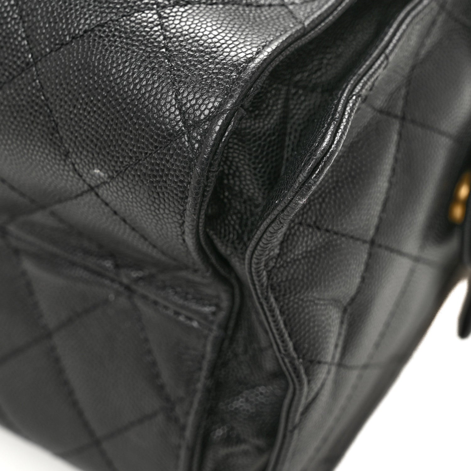 Chanel Caviar Quilted Medium Chanel 25 Handbag Black 14 of 14