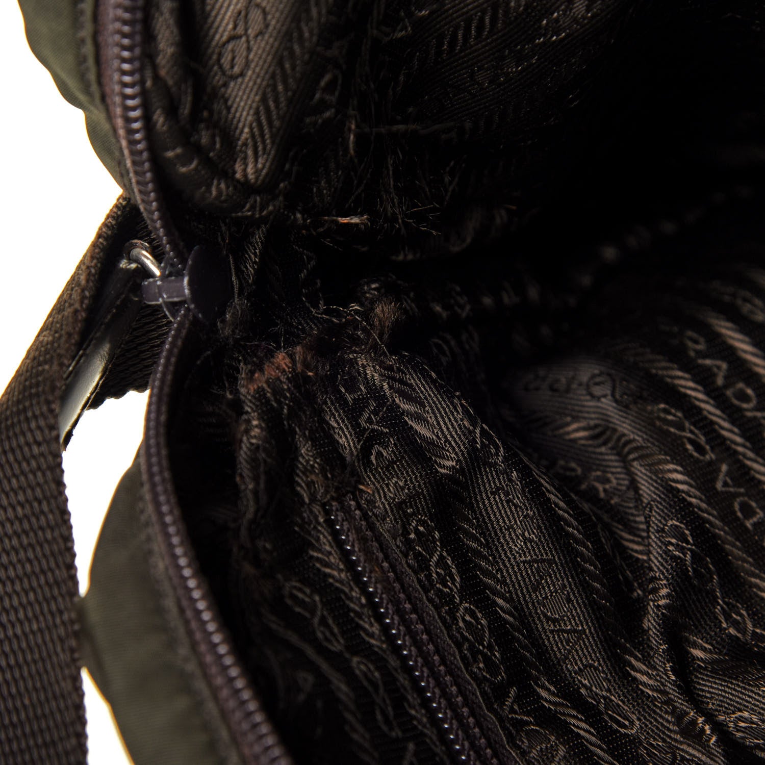 Prada Tessuto Nylon Messenger Bag Mimetico 5 of 6