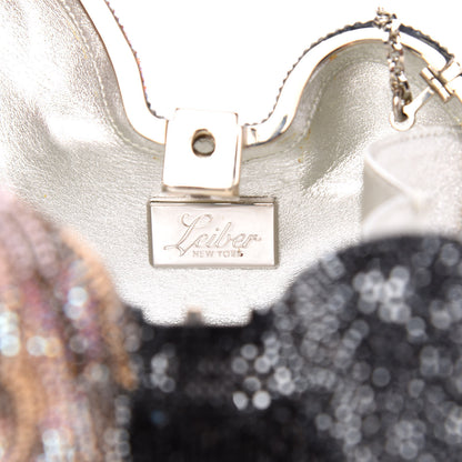 Judith Leiber Crystal Yorkie Charlie Perla Minaudiere Clutch 6 of 11