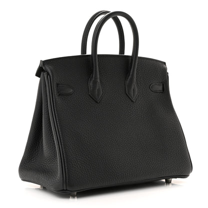 Hermes Togo Birkin 25 Black 3 of 10