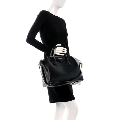 Givenchy Shiny Lord Calfskin Medium Antigona Black 3 of 8