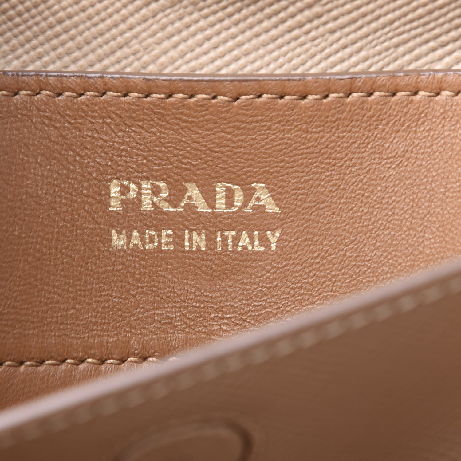 Prada Saffiano Cuir Medium Double Bag Sabbia 6 of 15
