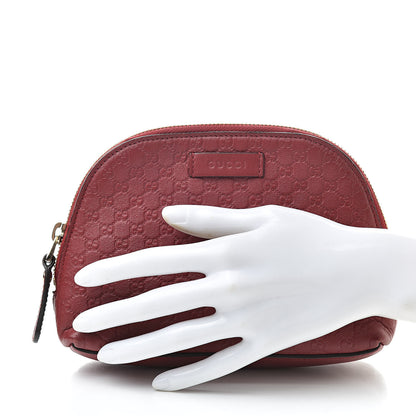 Gucci Microguccissima GG Cosmetic Case Red 2 of 9