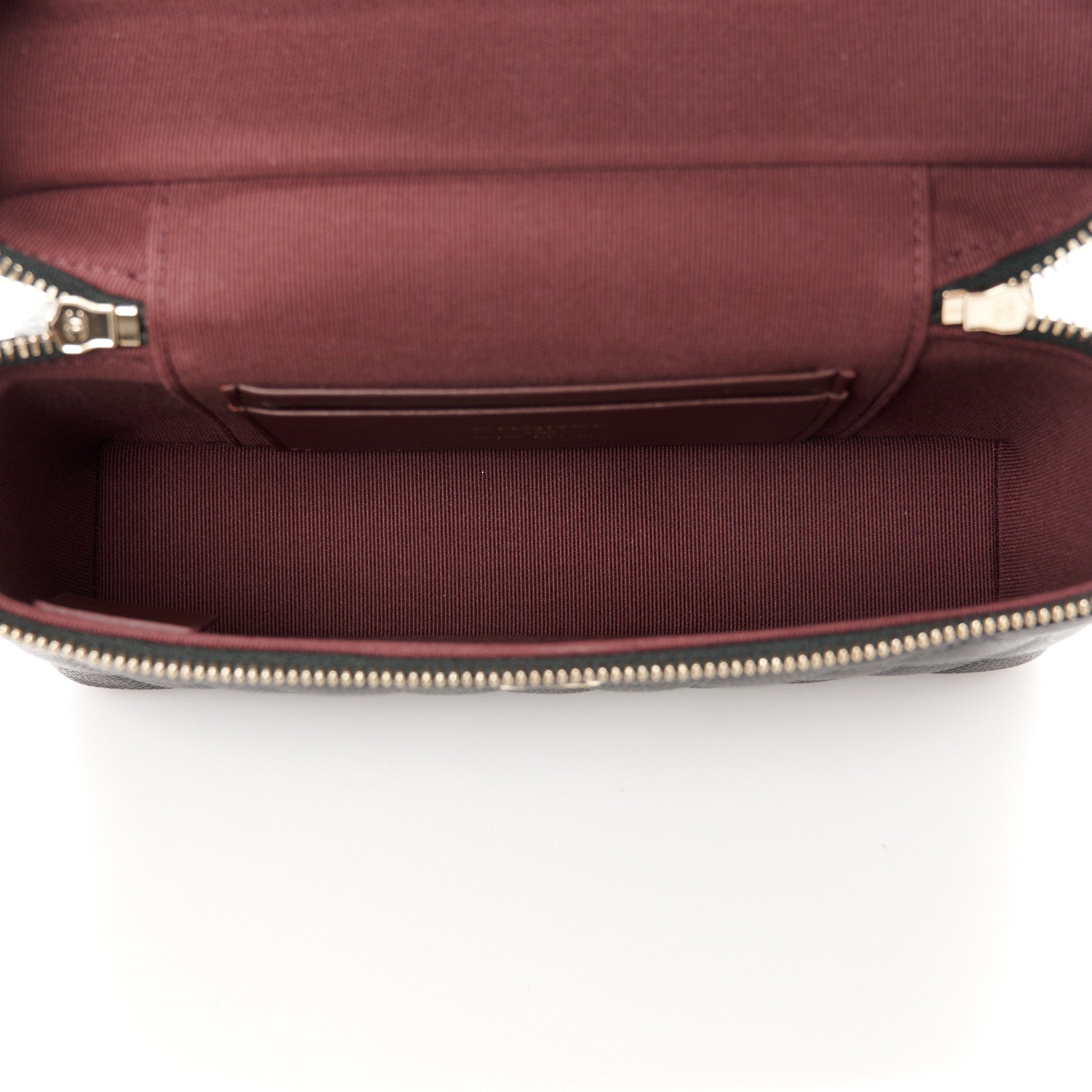 Chanel Caviar Quilted Top Handle Slim Vanity With Chain Black 5 of 11