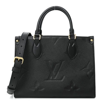 Louis Vuitton Empreinte Monogram Giant Onthego PM Black 1 of 9