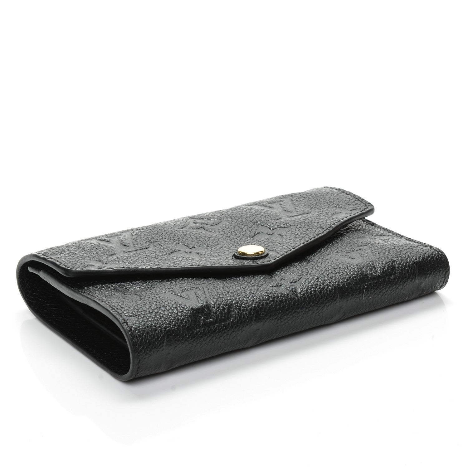 Louis Vuitton Empreinte Compact Curieuse Wallet Black 4 of 7