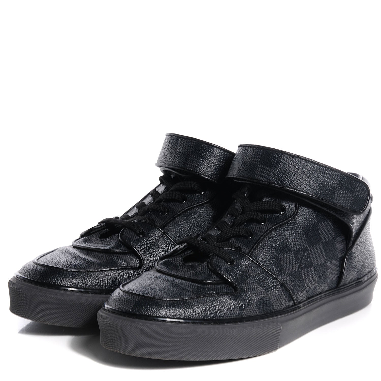 Louis Vuitton Damier Graphite Acapulco Sneakers 9.5 3 of 8