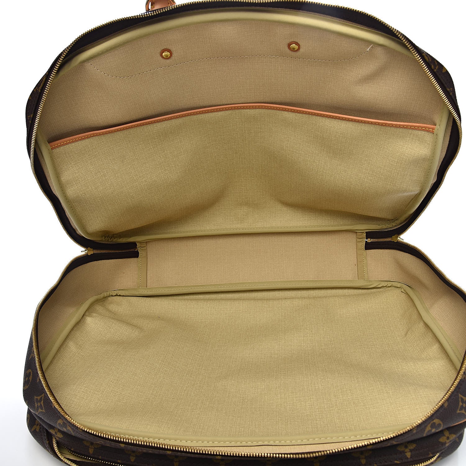 Louis Vuitton Monogram Alize 2 Compartment Luggage Travel Bag 7 of 13