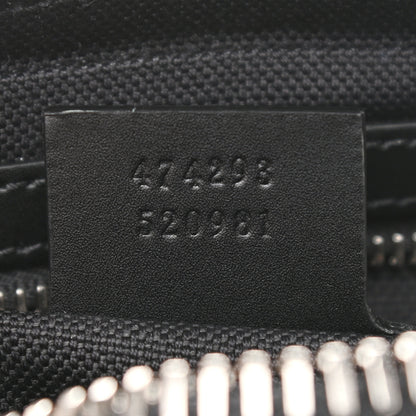Gucci Soft GG Supreme Monogram Web Belt Bag Black Grey 7 of 9