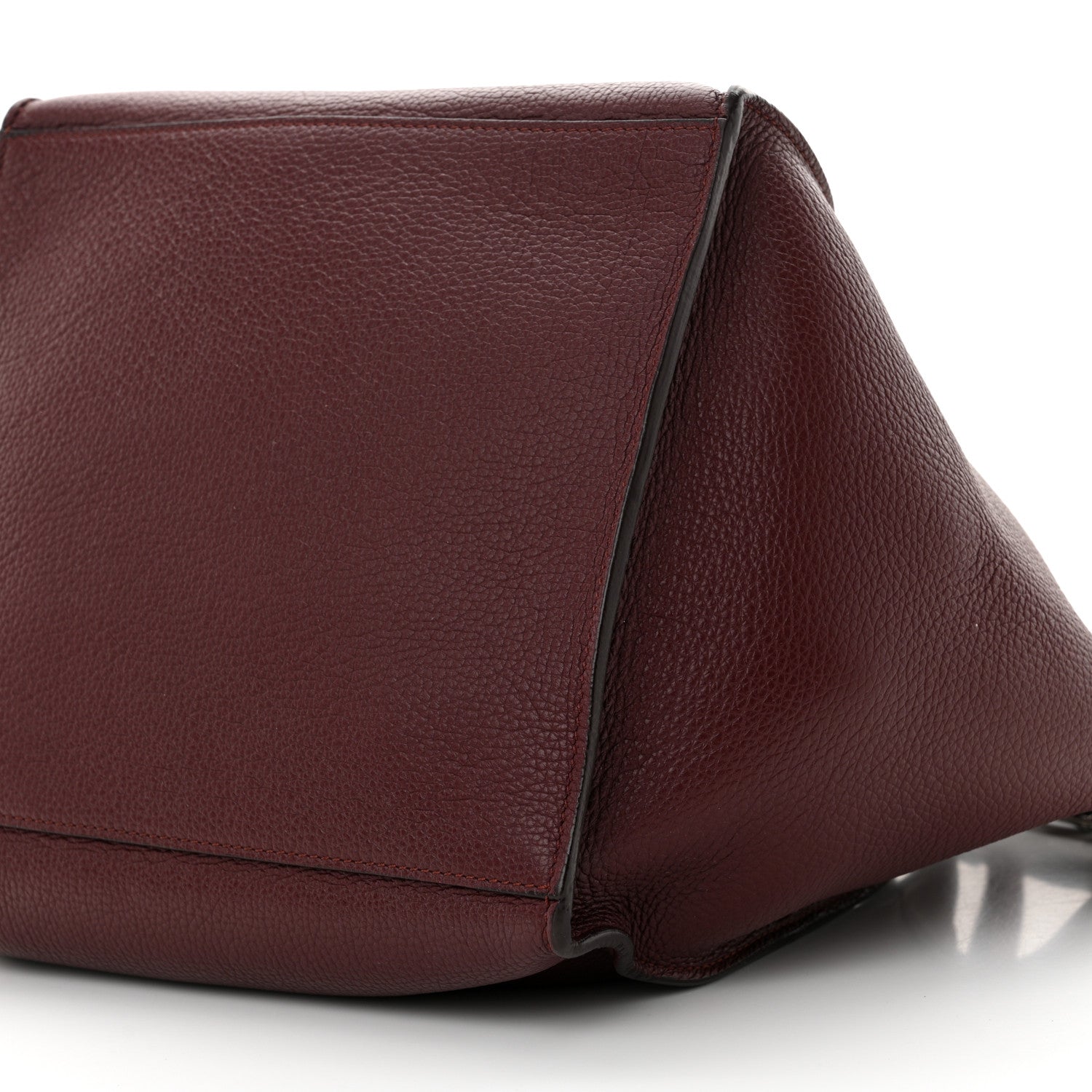 Celine Supple Grained Calfskin Small Big Bag Wine 10 of 13