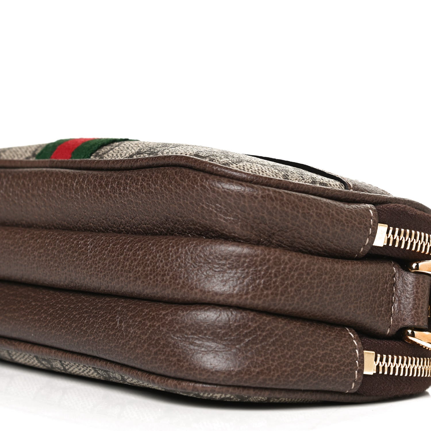 Gucci GG Supreme Monogram Web Mini Ophidia GG Bag Brown 9 of 9