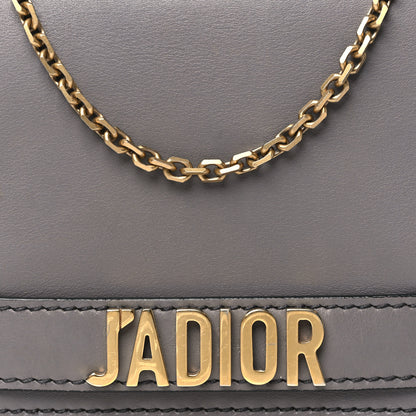 Christian Dior Calfskin J'Adior Wallet on Chain Pouch Grey 7 of 13