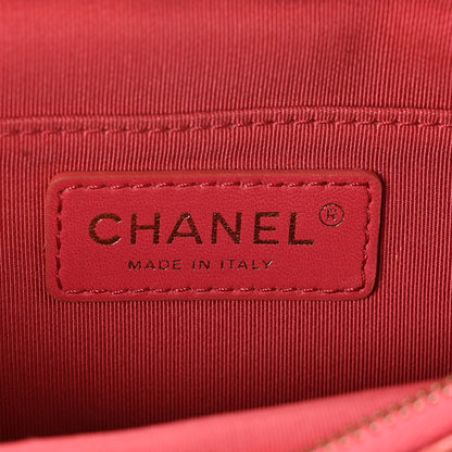 Chanel Lambskin Bi Quilted Waist Bag Fanny Pack Pink 6 of 10