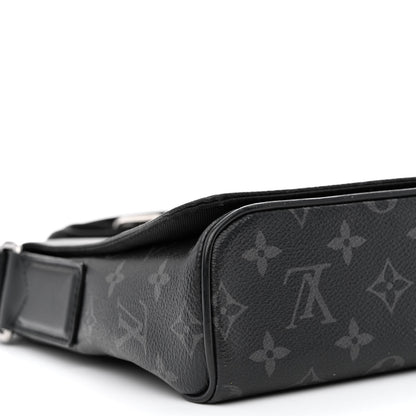 Louis Vuitton Monogram Eclipse District PM Black 9 of 10