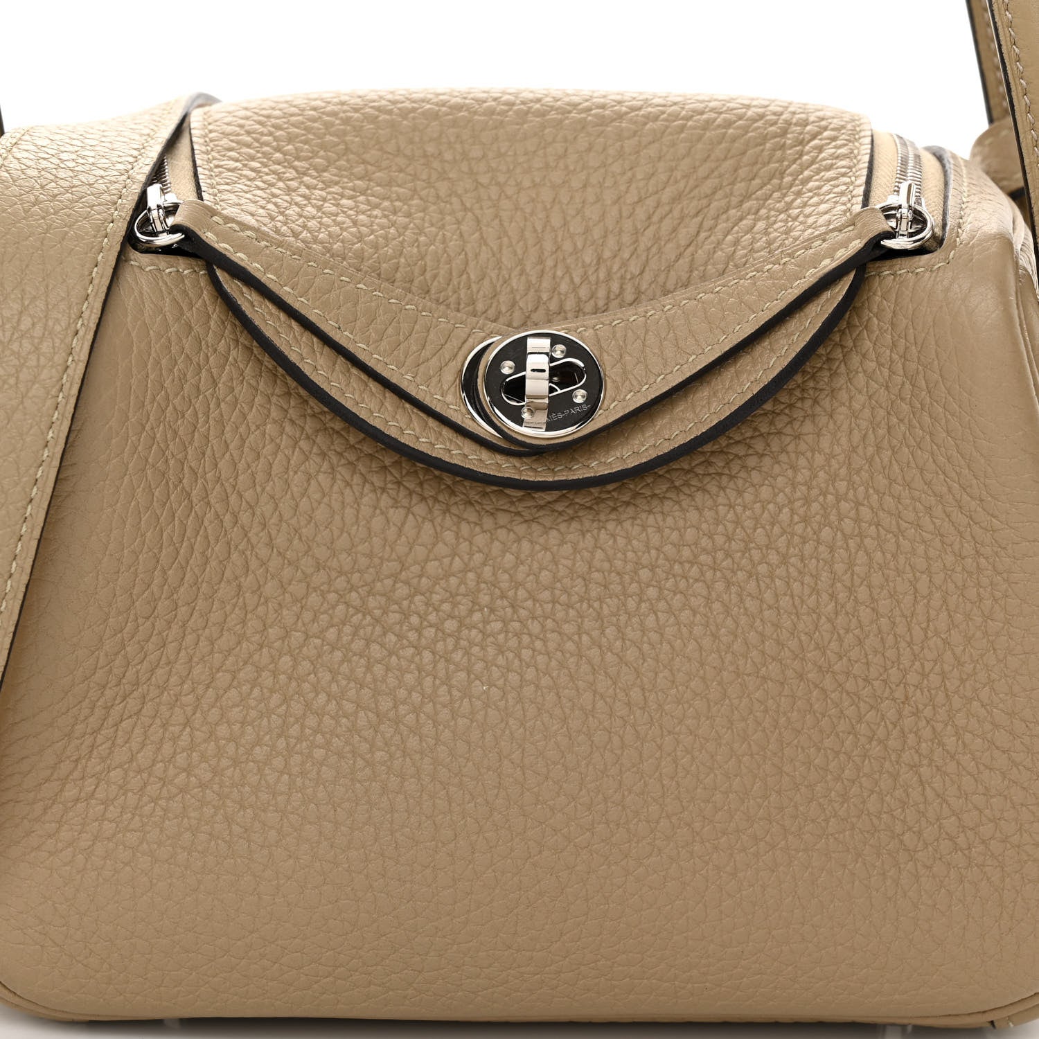 Hermes Taurillon Clemence Mini Lindy 20 Trench 7 of 11