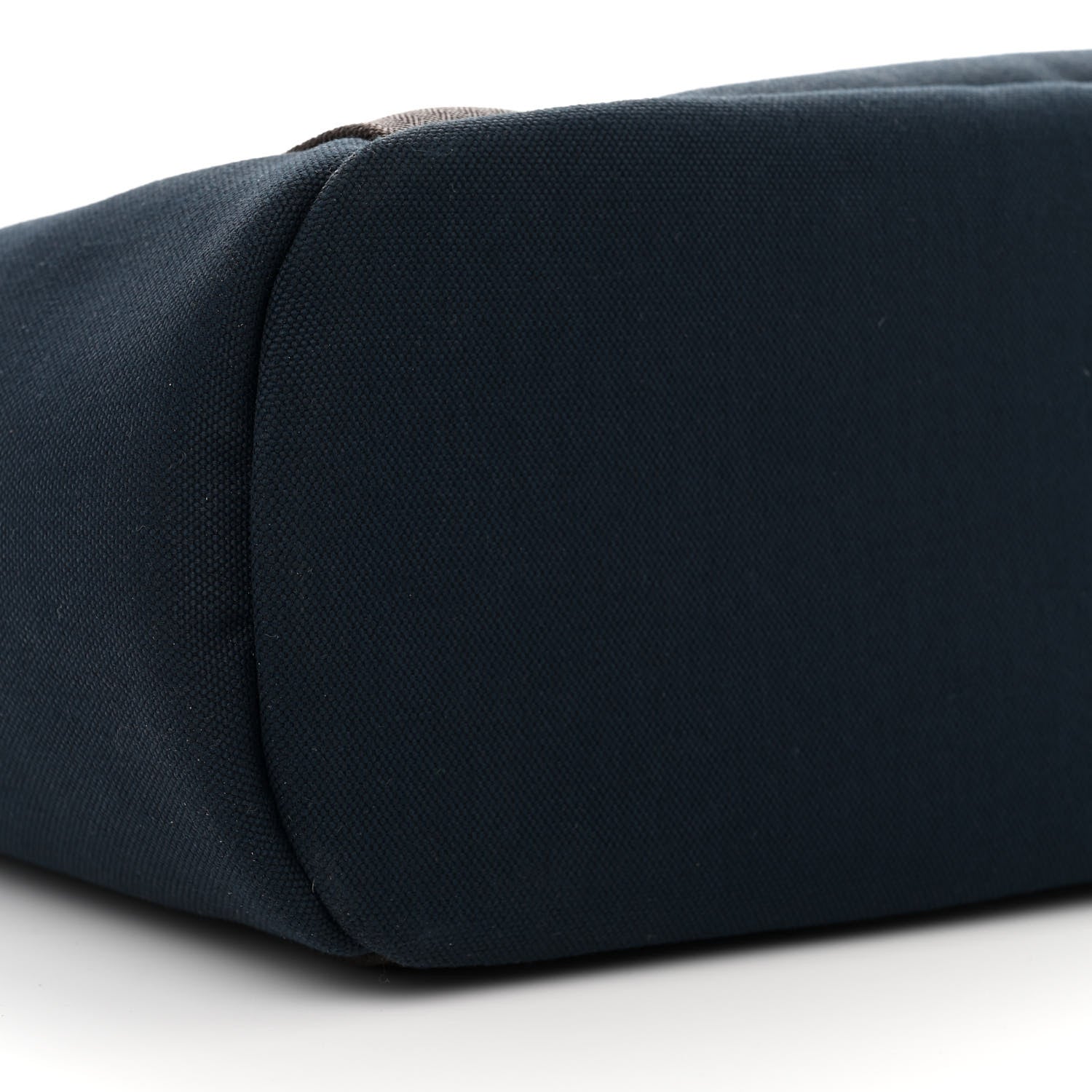 Hermes Canvas The Grooming Bag Bleu Navy Feu 9 of 10