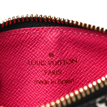 Louis Vuitton Monogram Multicolor Key Pouch Black Grenade 6 of 10