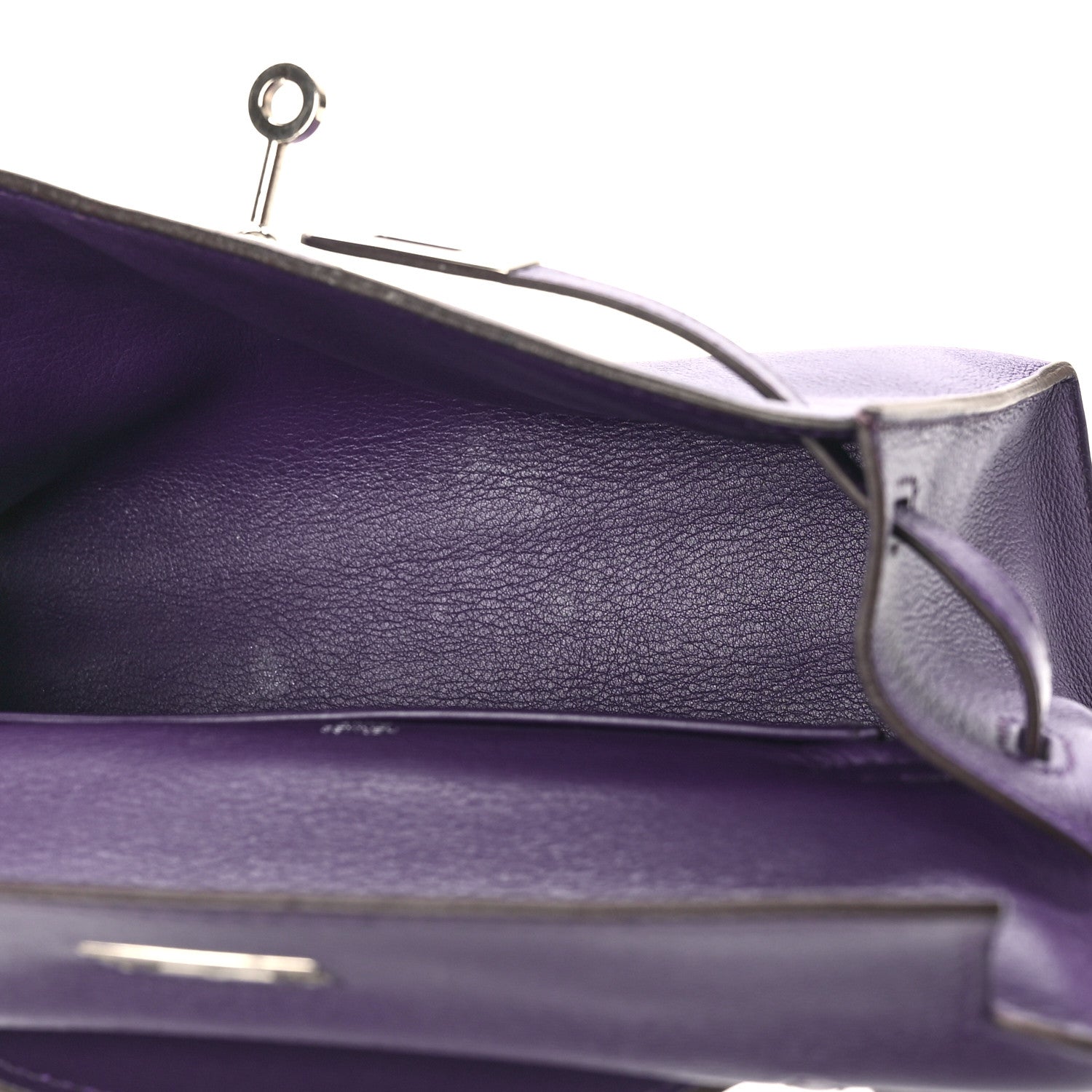 Hermes Swift Kelly Pochette Clutch Iris 5 of 14