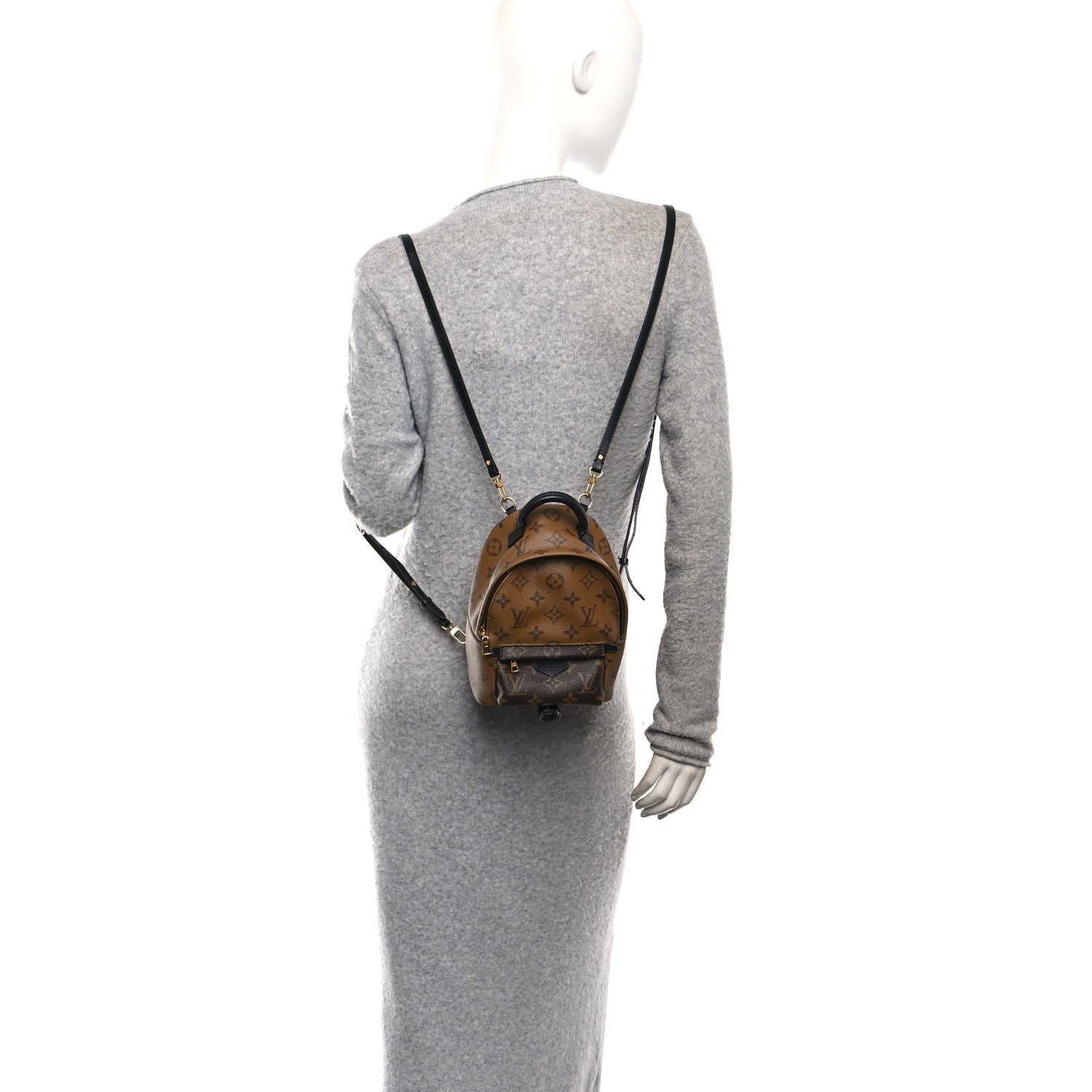 Louis Vuitton Reverse Monogram Palm Springs Backpack Mini 2 of 10