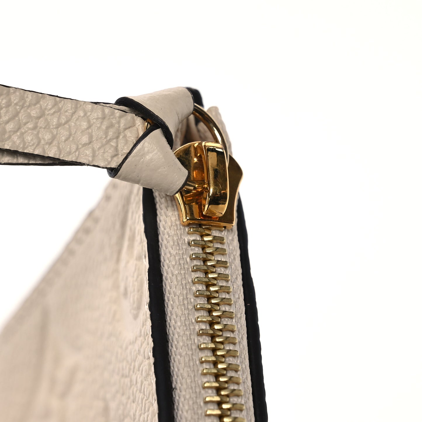 Empreinte Felicie Chain Wallet Zippered Insert Cream