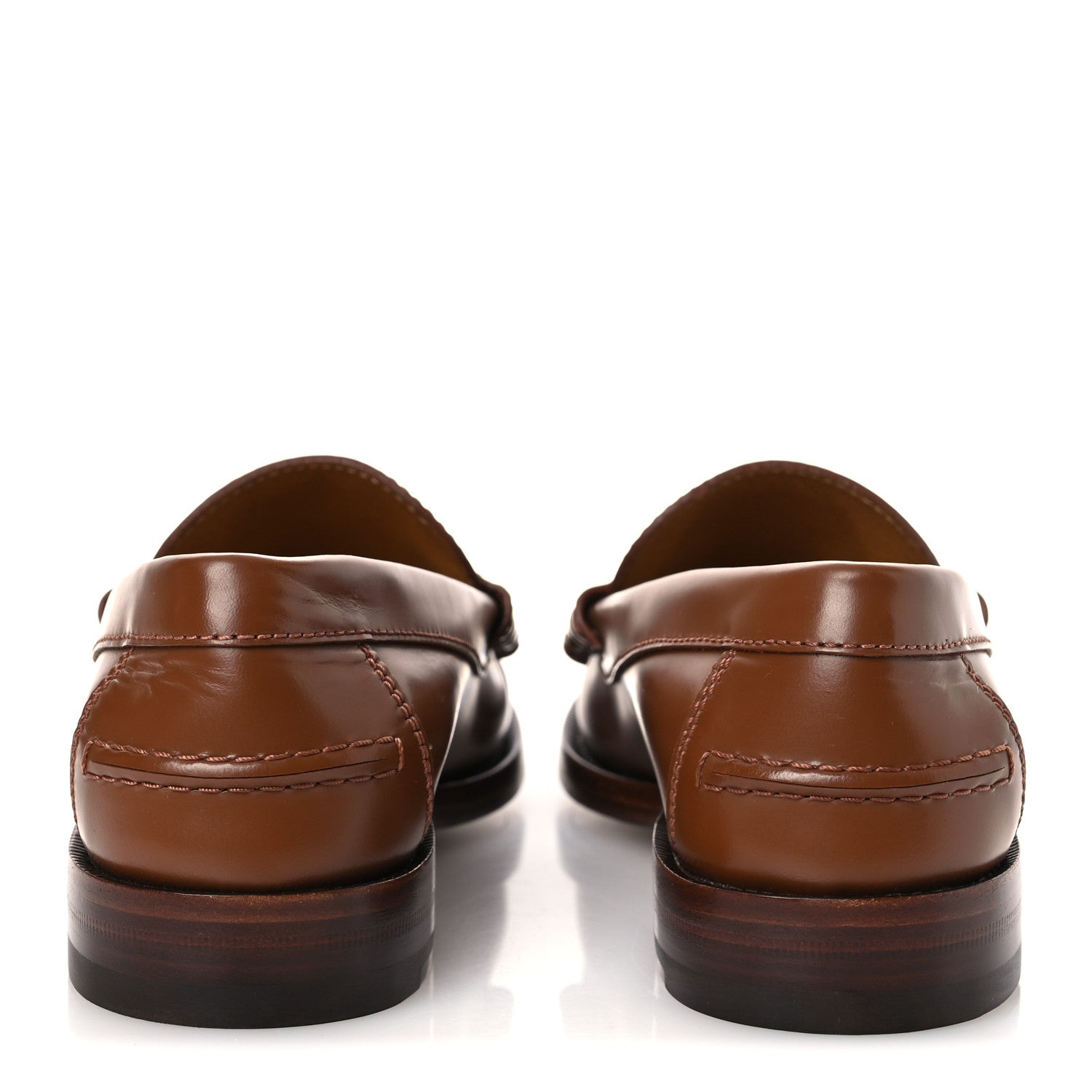 Gucci Millennial Ribot Cut Out Interlocking G Loafers 37.5 Cuir 6 of 11