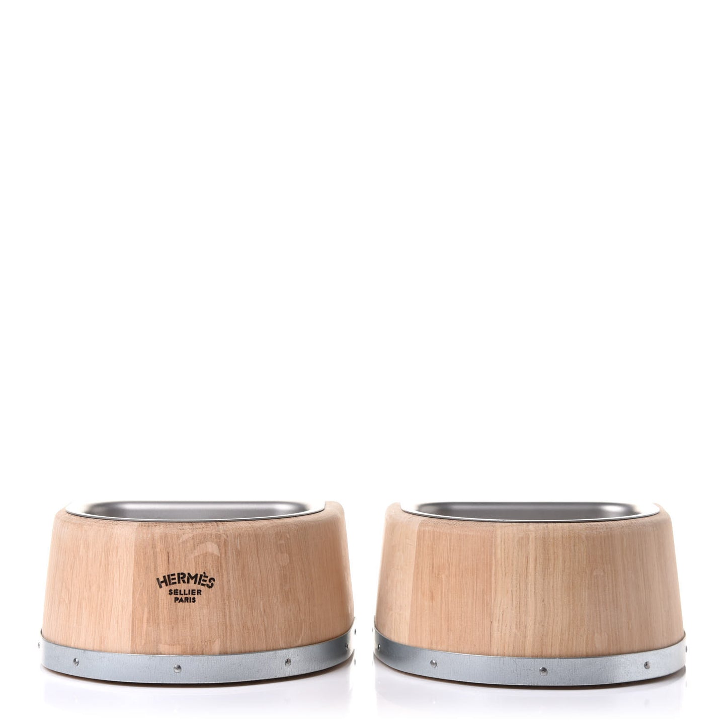 Oak Wood Small Chaine d'Ancre Dog Bowl Naturel