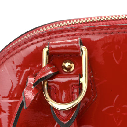 Louis Vuitton Vernis Alma BB Cherry 12 of 13