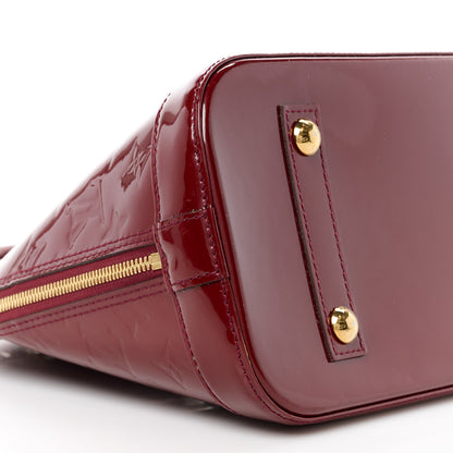 Louis Vuitton LOUIS VUITTON Vernis Alma PM Rouge Fauviste 8 of 13
