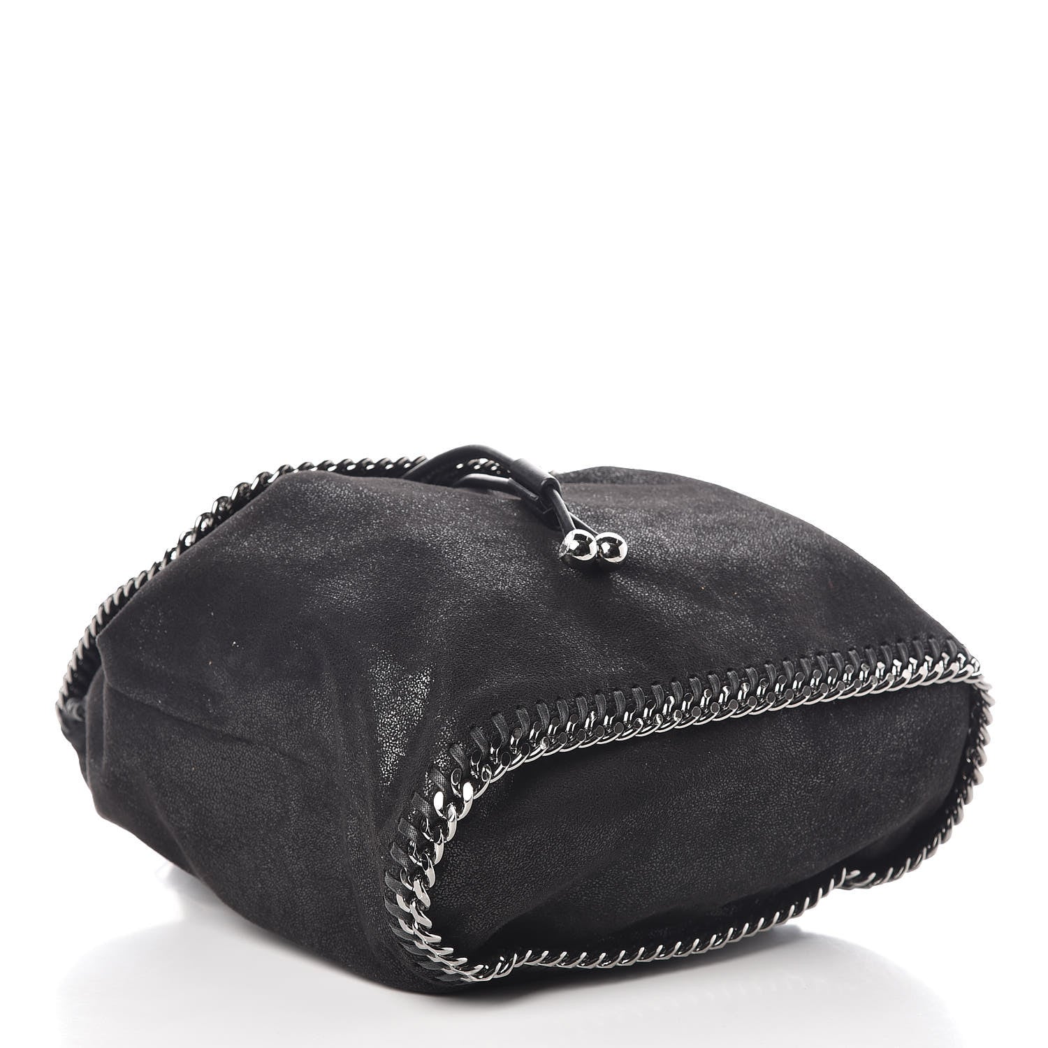 Stella McCartney Shaggy Deer Falabella Backpack Black 4 of 9