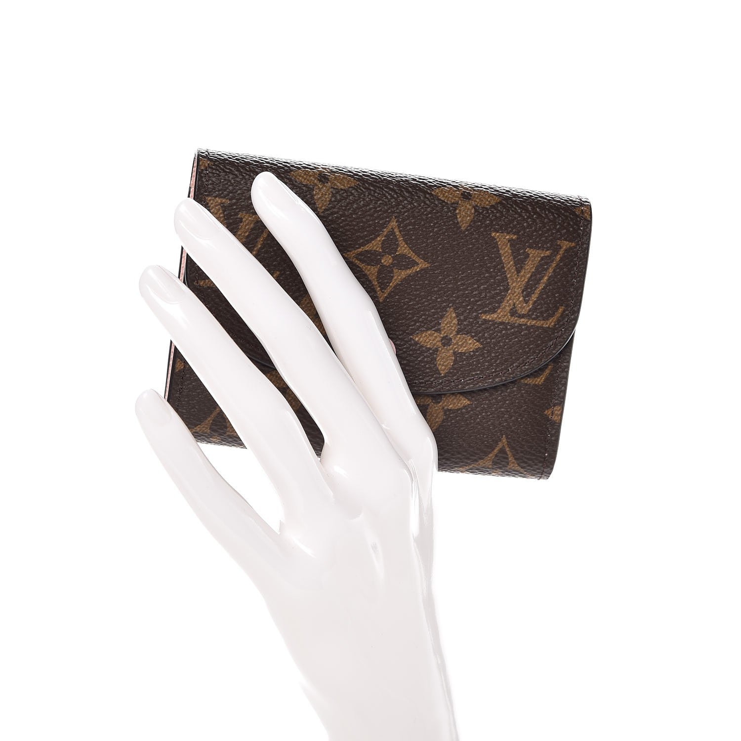 Louis Vuitton Monogram Rosalie Coin Purse Rose Ballerine 2 of 8